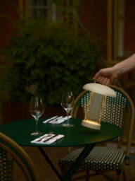 Nordlux Mirano Metal Table Battery Light 3-Level Dimming Beige,battery Led - thumbnail 9