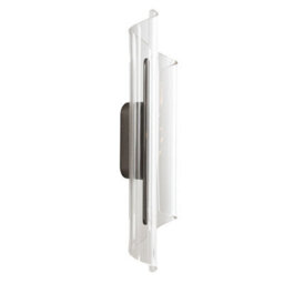 Luminosa Lighting Luminosa Casel 50Cm Flush Wall Lamp Coffee 3000K Warm White - thumbnail 3