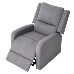 Living And Home Single Sofa Recliner Armchair Reclining Chair With Massage & Heat - thumbnail 3