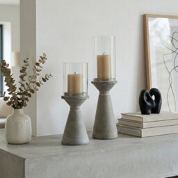 Garden Greatness Relica Duo Concrete Candle Holder - thumbnail 2