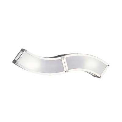 Luminosa Lighting Luminosa Duna Gu10 Wall Lamp 2 Light L1/sgu10, Polished Chrome - image 1