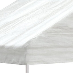 Walplus Gazebo With Roof White 4.08X2.23X3.22 M Polyethylene - thumbnail 3