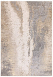 Beige Luxurious ,modern Abstract Easy To Clean Rug For Bedroom & Living Room-200Cm X 290Cm - thumbnail 1