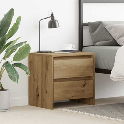 Walplus Bedside Cabinet Artisan Oak 45 X 34 X 44.5 Cm Engineered Wood - image 1