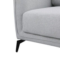 More4Homes Oslo Modern Scandi Style Fabric Living Room 3 Seater Sofa (Light Grey) - thumbnail 7