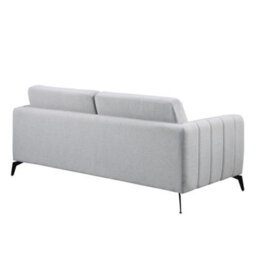 More4Homes Oslo Modern Scandi Style Fabric Living Room 3 Seater Sofa (Light Grey) - thumbnail 5