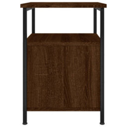 Berkfield Bedside Cabinets 2 Pcs Brown Oak 34X35.5X50 Cm Engineered Wood - thumbnail 8