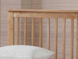 Save On Goods UK Oak Wood Finish Guest Bed,underbed,trundle,overnighter Wooden Bed Frame 3Ft Single - thumbnail 3