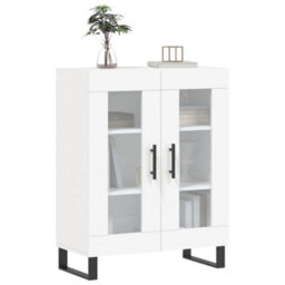 Berkfield Sideboard White 69.5X34X90 Cm Engineered Wood - thumbnail 3