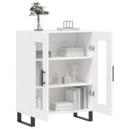 Berkfield Sideboard White 69.5X34X90 Cm Engineered Wood - thumbnail 4