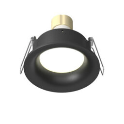 Luminosa Lighting Luminosa Slim Outdoor Recessed Downlight Black Ip65 1Xgu10 - thumbnail 1