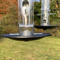 Selections Heavy Duty Metal Bird Seed Feeder With Seed Catcher Tray (Set Of 2) - thumbnail 4