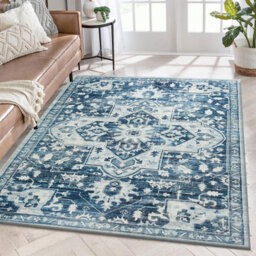Ameha Luxury Tranquil Cashmere Rug Hallway Large Area Bedroom Carpet Indoor/outdoor Rugs, 160X230 Cm - thumbnail 5