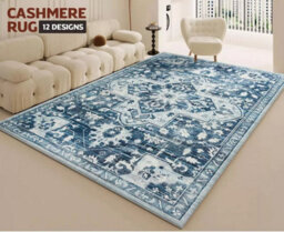 Ameha Luxury Tranquil Cashmere Rug Hallway Large Area Bedroom Carpet Indoor/outdoor Rugs, 160X230 Cm