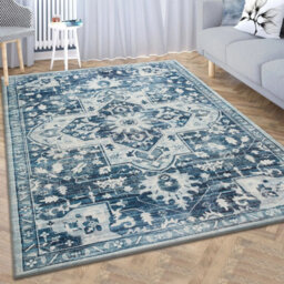 Ameha Luxury Tranquil Cashmere Rug Hallway Large Area Bedroom Carpet Indoor/outdoor Rugs, 160X230 Cm - thumbnail 2