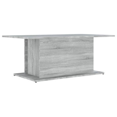 Berkfield Sturdy Coffee Table Grey Sonoma 102X55.5X40 Cm Engineered Wood - image 1