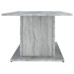 Berkfield Sturdy Coffee Table Grey Sonoma 102X55.5X40 Cm Engineered Wood - thumbnail 6