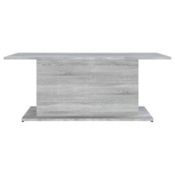 Berkfield Sturdy Coffee Table Grey Sonoma 102X55.5X40 Cm Engineered Wood - thumbnail 5