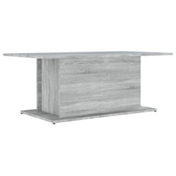 Berkfield Sturdy Coffee Table Grey Sonoma 102X55.5X40 Cm Engineered Wood - thumbnail 1