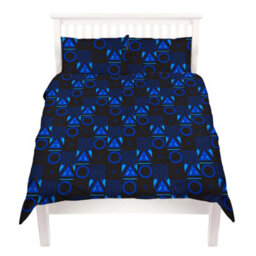 Playstation Checked Reversible Duvet Set Blue (Single) - thumbnail 6