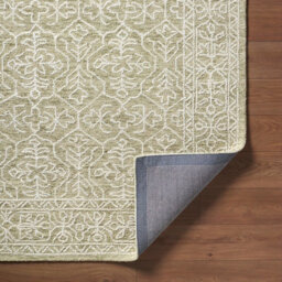 Livabliss Sicily-Hand Tufted Green Ivory Wool Traditional Vintage Boho Living Dining Bedroom Rug 152 X 229 Cm Easy Care, Non Shedding - thumbnail 4