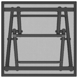 Berkfield Folding Garden Table Anthracite 38X38X38 Cm Steel Mesh - thumbnail 5