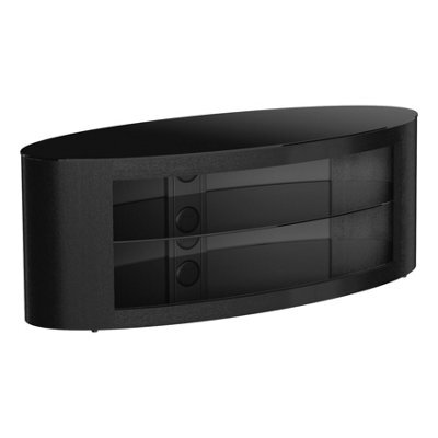 "Avf Affinity Buckingham 1.1M Oval Tv Stand, For Tvs Up To 55"" - Black" - image 1