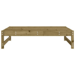 Berkfield Garden Footstool 120X80 Cm Impregnated Wood Pine - thumbnail 4