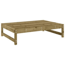 Berkfield Garden Footstool 120X80 Cm Impregnated Wood Pine - thumbnail 2