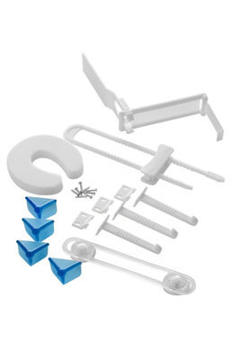 Orsina 11Pc Home Safety Kit, Essential Safety Set With Corner Guards, Plug Covers & Drawer Locks, Easy To Install