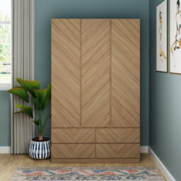 Catania 4 Piece Bedroom Set Euro Oak - thumbnail 2