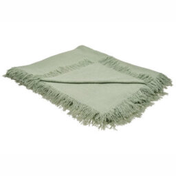 Beliani Bedspread Yerbent Cotton 220 X 240 Cm Green - thumbnail 1