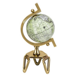 Costway Geographic 5 Inch World Globe Educational Interactive Rotating Desktop Globe - thumbnail 1