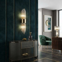 35Cm Gold Led Wall Lamp Wall Sconce Warm Light - thumbnail 3