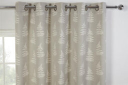 "Sundour Esher Light Filtering Curtains Grey 90X90""" - thumbnail 2