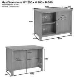 The Furniture Market Marbury Sage Green Bar Kitchen Island - 2 Seater - thumbnail 9