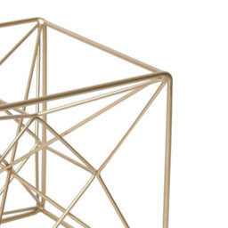 Vanity Living 20.3Cm Gold Star Decoration Modern Iron Geometric Ornament For Shelf, Table & Festive Home Decor - thumbnail 3