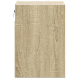 Berkfield Durable Tv Wall Cabinet With Led Lights Sonoma Oak 41X31X45 Cm - thumbnail 7