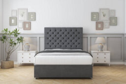 "Comfort Winslow Armour Coniston Divan Bed Set 2 Drawers Same Side - 54"" Floor Standing 6' Super King" - thumbnail 1