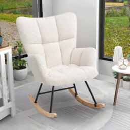 Darphe Tufted Upholstered Rocking Chair For Living Room, 69Cm W X 86Cm D X 98.5Cm H - thumbnail 1