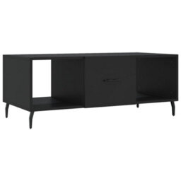 Berkfield Durable Coffee Table Black 102X50X40 Cm Engineered Wood - thumbnail 1