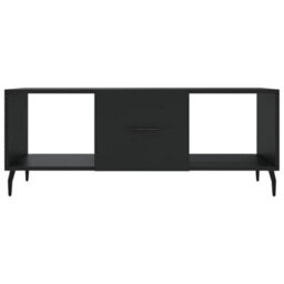 Berkfield Durable Coffee Table Black 102X50X40 Cm Engineered Wood - thumbnail 5