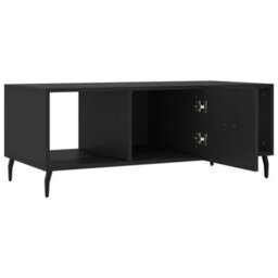 Berkfield Durable Coffee Table Black 102X50X40 Cm Engineered Wood - thumbnail 7