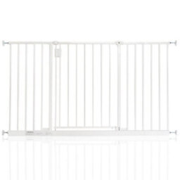Safetots Extra Wide Hallway Gate, 128Cm - 134Cm, White, Pressure Fit Baby Gate For Hallways And Wide Spaces - thumbnail 1
