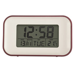 Acctim Alta Retro Digital Alarm Clock Crescendo Alarm Date & Temperature Display Spice - thumbnail 6