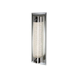 Luminosa Lighting Luminosa Tube Flush 8W Led 4000K Polished Chrome/ Sand Diamond, 680Lm, 3Yrs Warranty