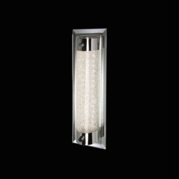 Luminosa Lighting Luminosa Tube Flush 8W Led 4000K Polished Chrome/ Sand Diamond, 680Lm, 3Yrs Warranty - thumbnail 2