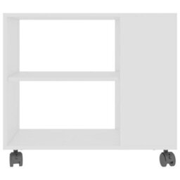 Berkfield Side Table White 70X35X55 Cm Engineered Wood - thumbnail 4