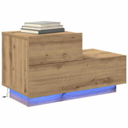 Walplus Bedside Cabinet Artisan Oak 70 X 36 X 40.5 Cm Engineered Wood - thumbnail 3