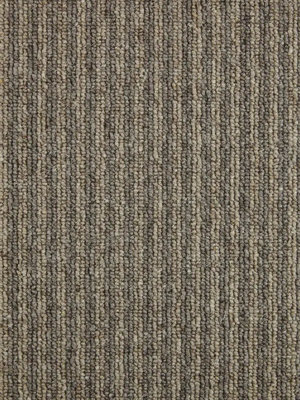 Mineral Pure Wool Loop Pile Carpet By Remland (Stripe Quartz, 4M X 4M)